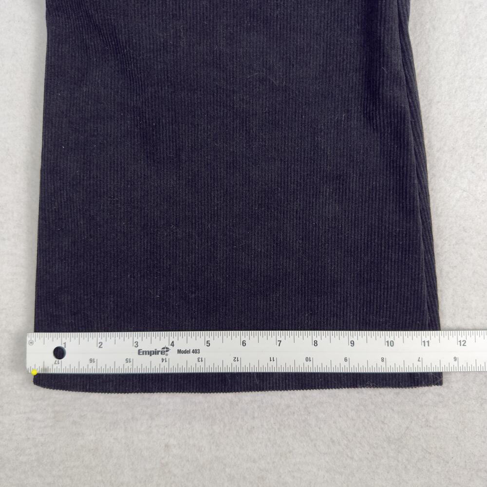 Vtg Y2K JEALOUS TOMATO Jumpsuit Bell Bottom Flare Stretch Corduroy Black Size XS - Picture 14 of 16